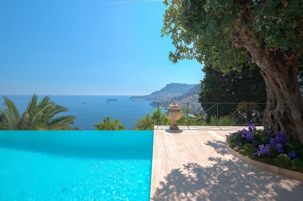 Luxurious Villa Overlooking Monaco Rocabruna Exterior foto