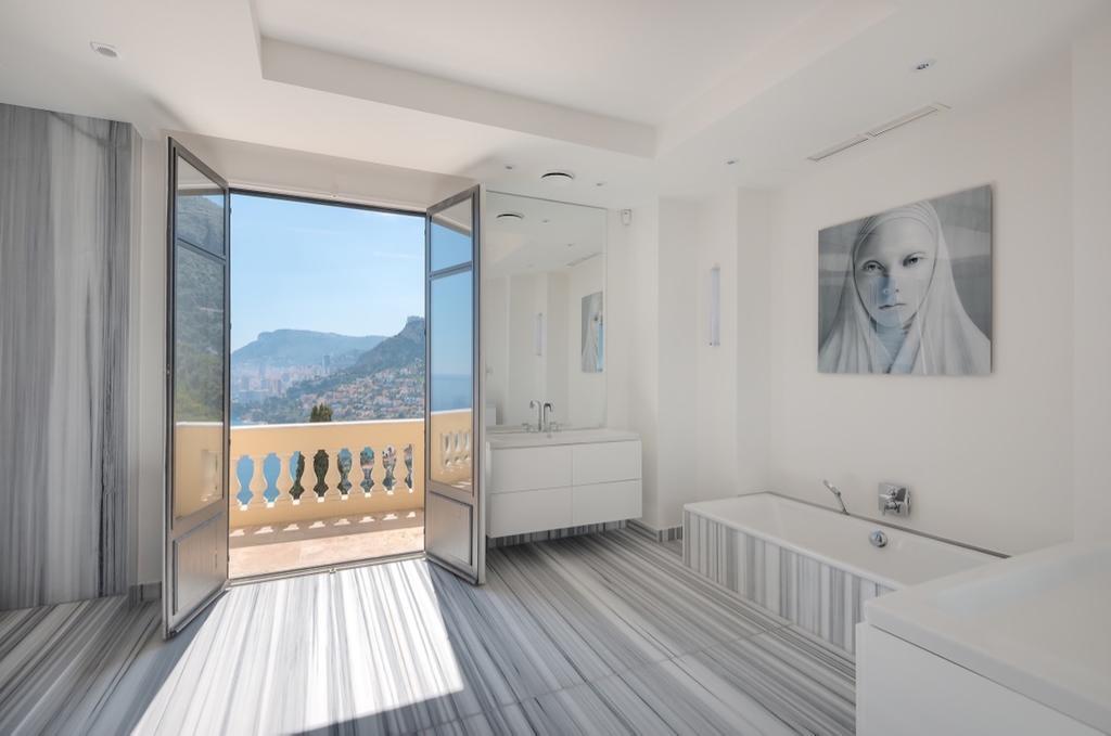 Luxurious Villa Overlooking Monaco Rocabruna Exterior foto