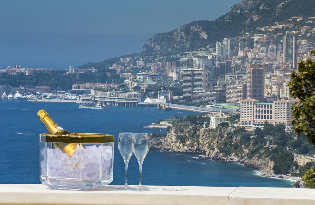 Luxurious Villa Overlooking Monaco Rocabruna Exterior foto