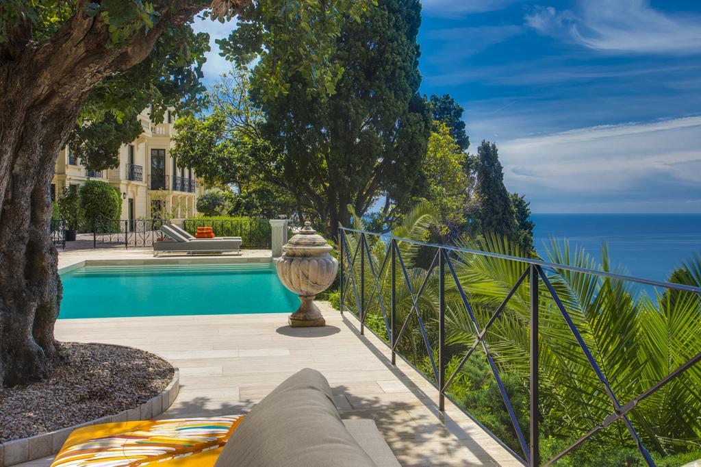 Luxurious Villa Overlooking Monaco Rocabruna Exterior foto